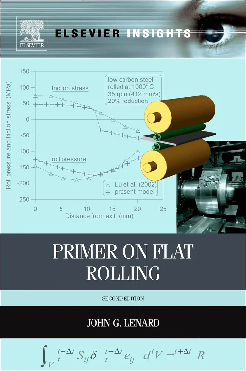 Coperta cărții "Primer on Flat Rolling" de John G. Lenard