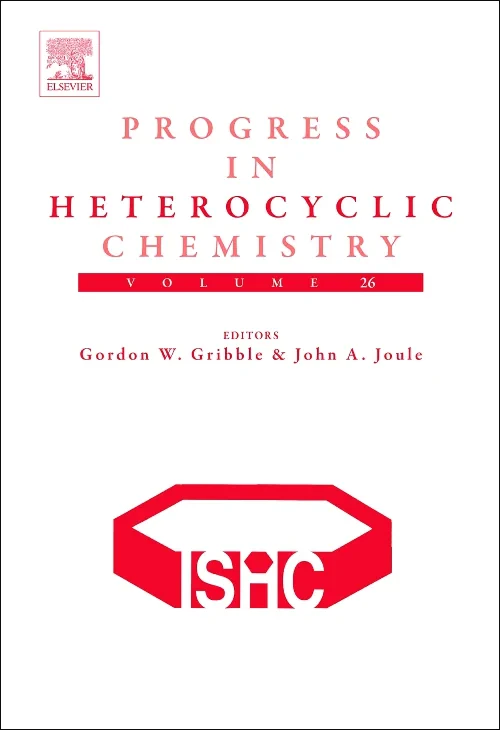 Coperta cărții "Progress in Heterocyclic Chemistry" de autor necunoscut