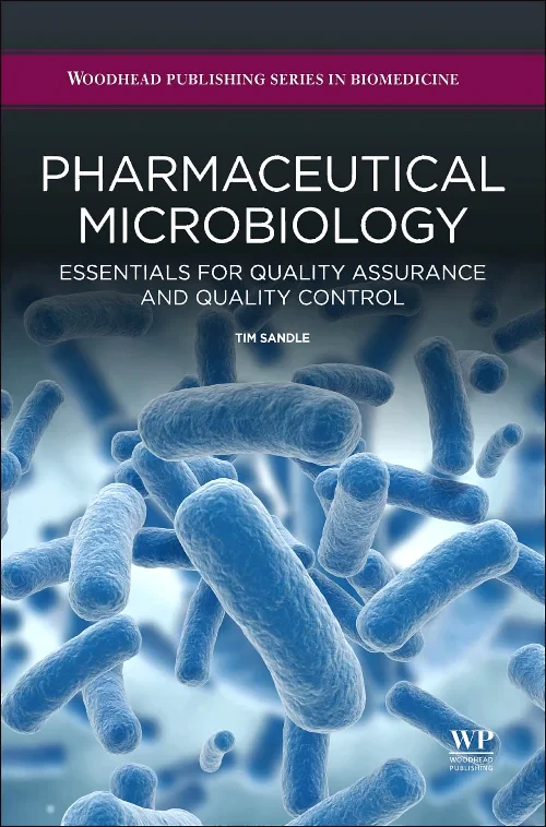 Coperta cărții "Pharmaceutical Microbiology" de Tim Sandle