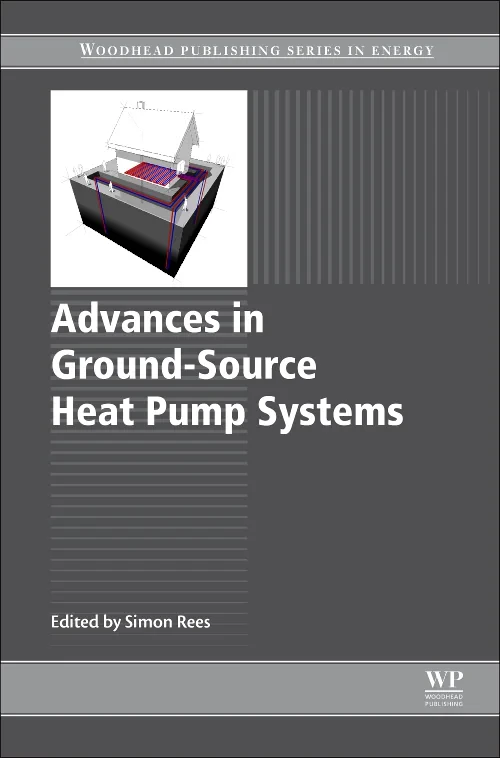 Coperta cărții "Advances in Ground-Source Heat Pump Systems" de Simon Rees