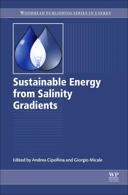Coperta cărții "Sustainable Energy from Salinity Gradients" de Andrea Cipollina, Giorgio Micale