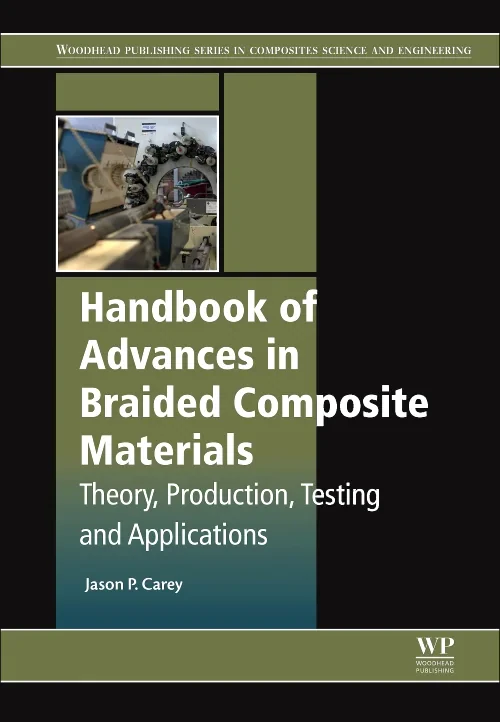 Coperta cărții "Handbook of Advances in Braided Composite Materials" de Jason P. Carey