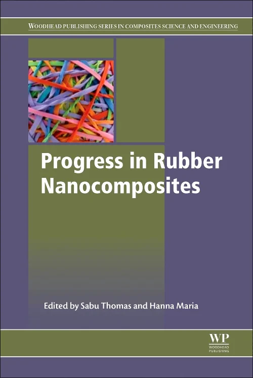 Coperta cărții "Progress in Rubber Nanocomposites" de Sabu Thomas, Hanna J. Maria