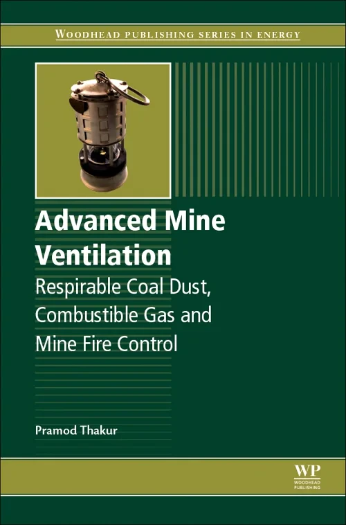Coperta cărții "Advanced Mine Ventilation" de Pramod Thakur