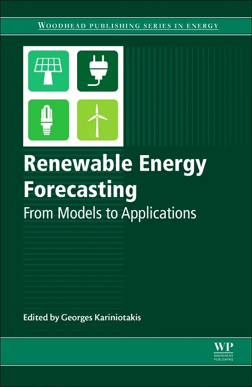 Coperta cărții "Renewable Energy Forecasting" de Georges Kariniotakis