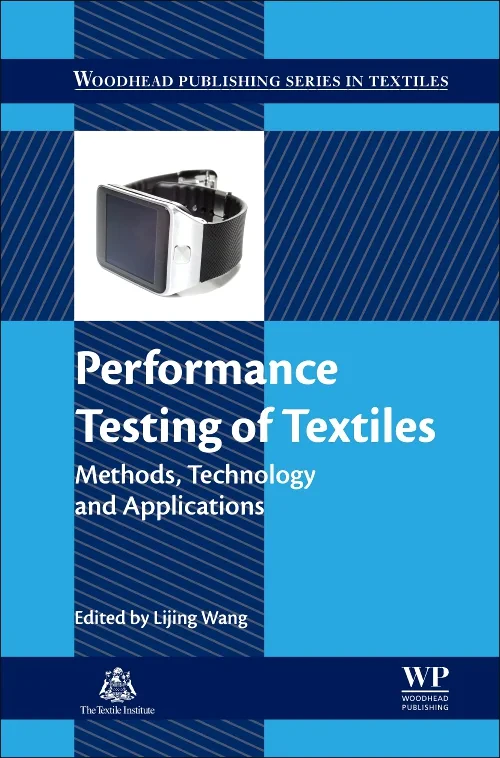 Coperta cărții "Performance Testing of Textiles" de Lijing Wang