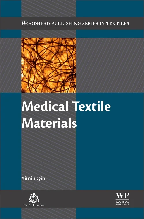 Coperta cărții "Medical Textile Materials" de Yimin Qin