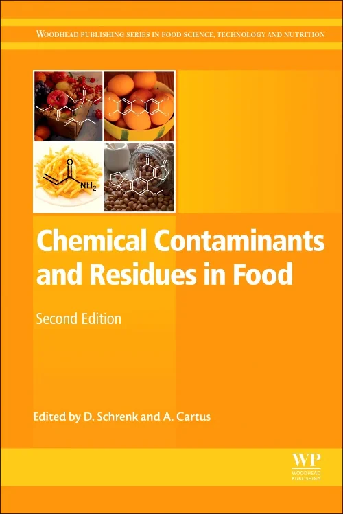 Coperta cărții "Chemical Contaminants and Residues in Food" de D Schrenk, Alexander Cartus