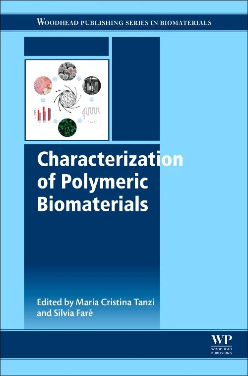 Coperta cărții "Characterization of Polymeric Biomaterials" de Maria Cristina Tanzi, Silvia Farè