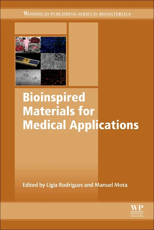 Coperta cărții "Bioinspired Materials for Medical Applications" de Lígia Rodrigues, Manuel Mota