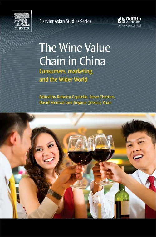 Coperta cărții "The Wine Value Chain in China" de Roberta Capitello, Steve Charters, David Menival