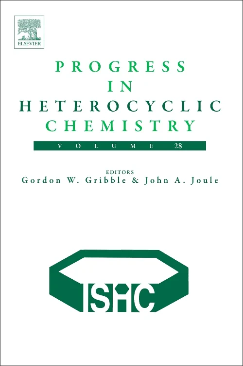 Coperta cărții "Progress in Heterocyclic Chemistry" de John A. Joule, Gordon Gribble