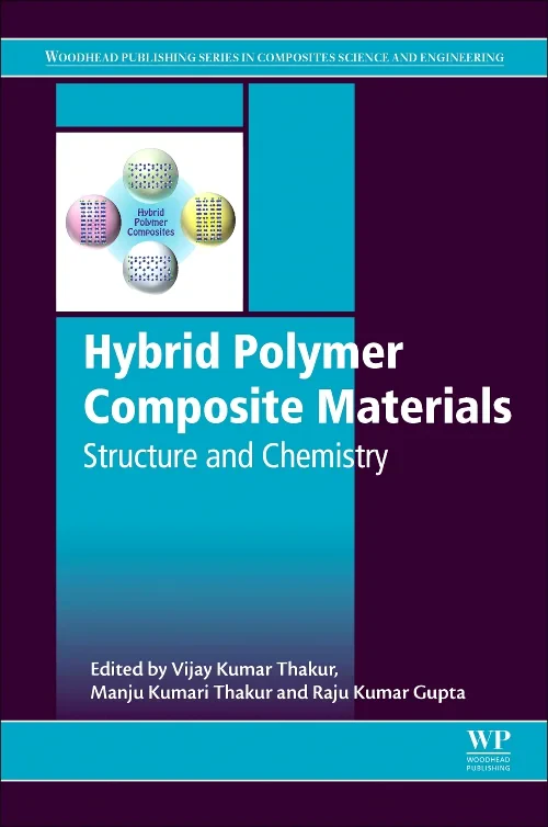 Coperta cărții "Hybrid Polymer Composite Materials: Structure and Chemistry" de Vijay Kumar Thakur, Manju Kumari Thakur, Raju Kumar Gupta
