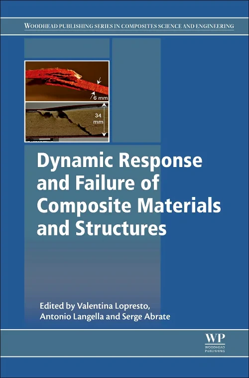 Coperta cărții "Dynamic Response and Failure of Composite Materials and Structures" de Valentina Lopresto, Langella Antonio, Abrate Serge