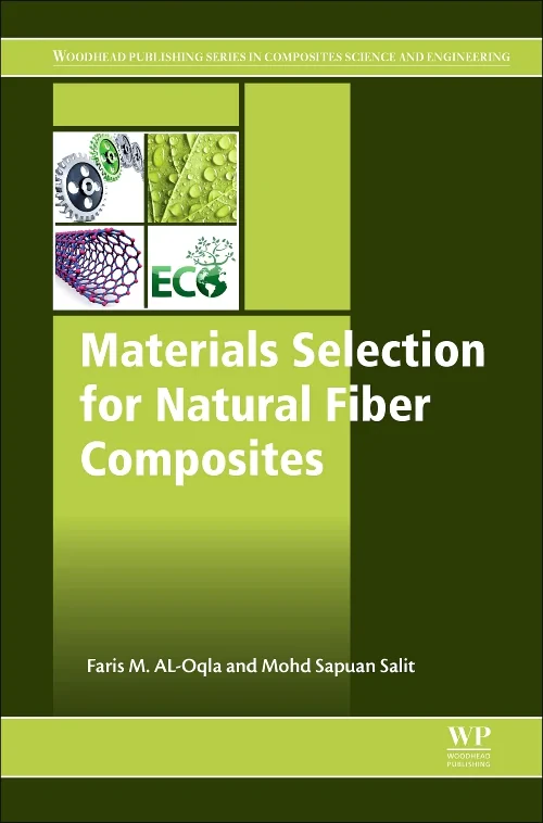 Coperta cărții "Materials Selection for Natural Fiber Composites" de Faris M. Al-Oqla, S. M. Sapuan