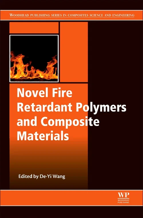 Coperta cărții "Novel Fire Retardant Polymers and Composite Materials" de De-Yi Wang