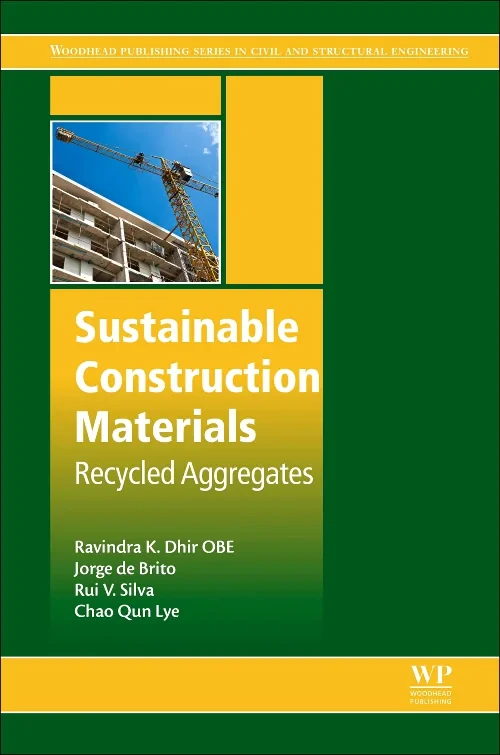 Coperta cărții "Sustainable Construction Materials" de Ravindra K. Dhir OBE, Jorge de Brito, Chao Qun Lye, Rui V. Silva