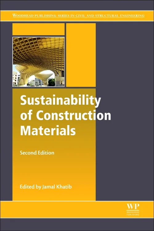 Coperta cărții "Sustainability of Construction Materials" de Jamal Khatib