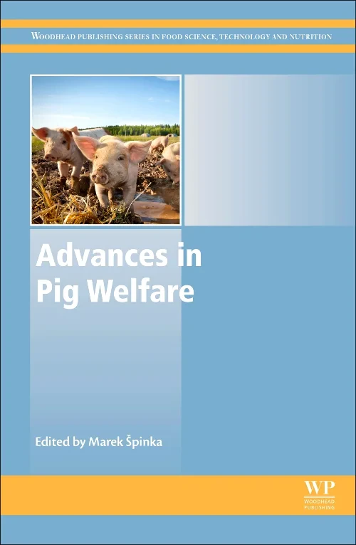 Coperta cărții "Advances in Pig Welfare" de Irene Camerlink