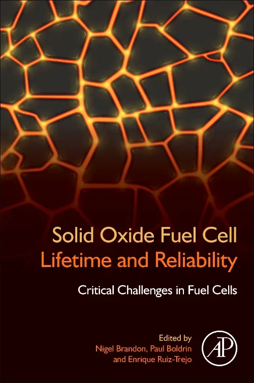 Coperta cărții "Solid Oxide Fuel Cell Lifetime and Reliability" de Nigel Brandon