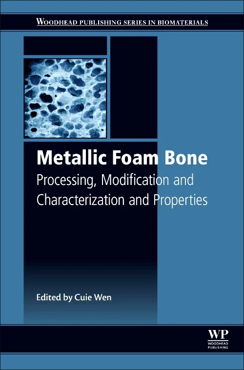 Coperta cărții "Metallic Foam Bone" de Cuie Wen