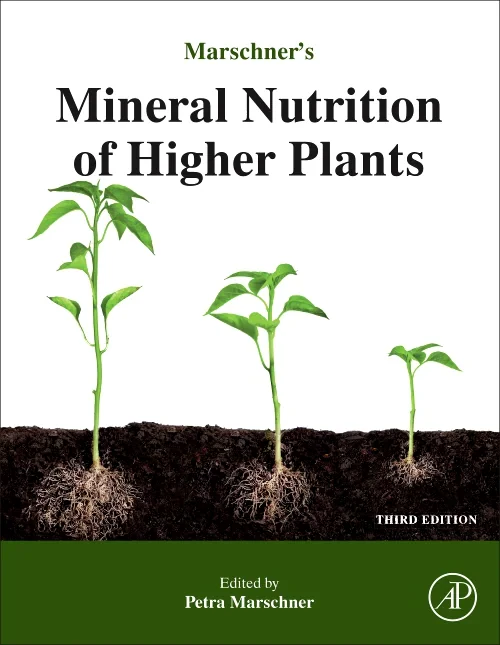 Coperta cărții "Marschner's Mineral Nutrition of Higher Plants" de Horst Marschner