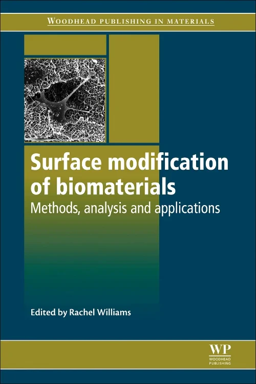 Coperta cărții "Surface Modification of Biomaterials" de Rachel Williams
