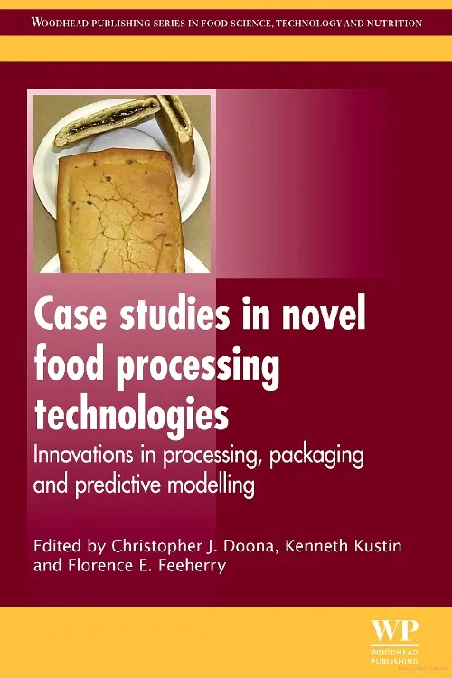 Coperta cărții "Case Studies in Novel Food Processing Technologies" de C J Doona