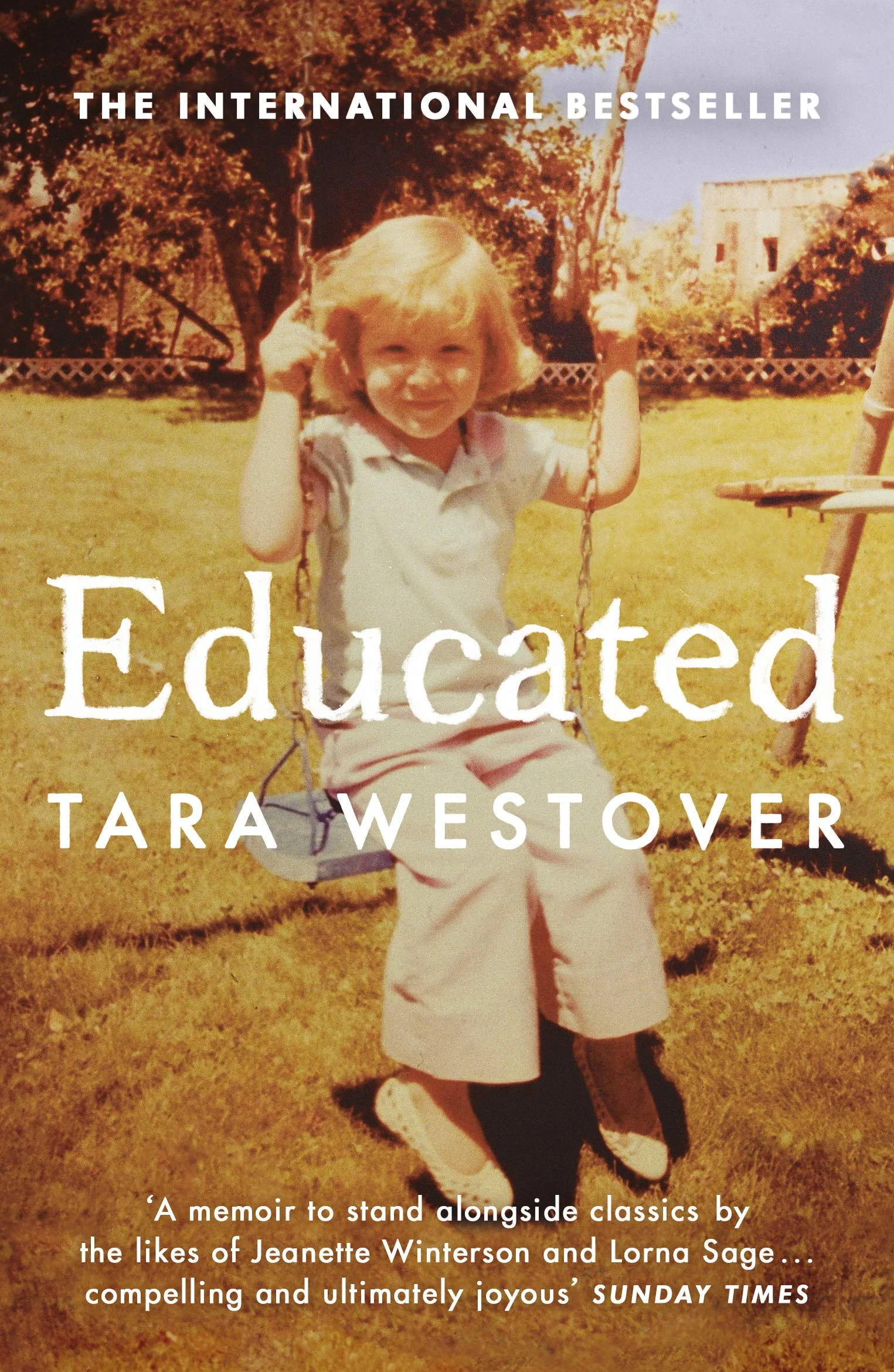 Coperta cărții "Educated" de Tara Westover