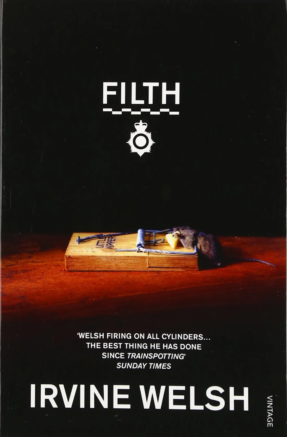 Coperta cărții "Filth" de Irvine Welsh