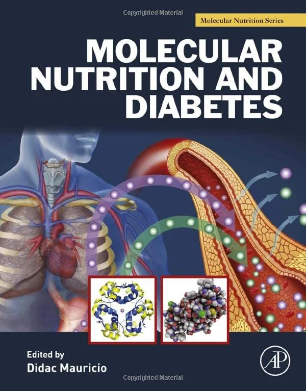 Coperta cărții "Molecular Nutrition and Diabetes" de Didac Mauricio