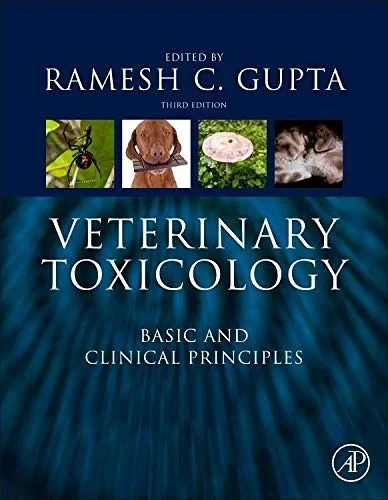 Coperta cărții "Veterinary Toxicology: Basic and Clinical Principles" de Ramesh C. Gupta