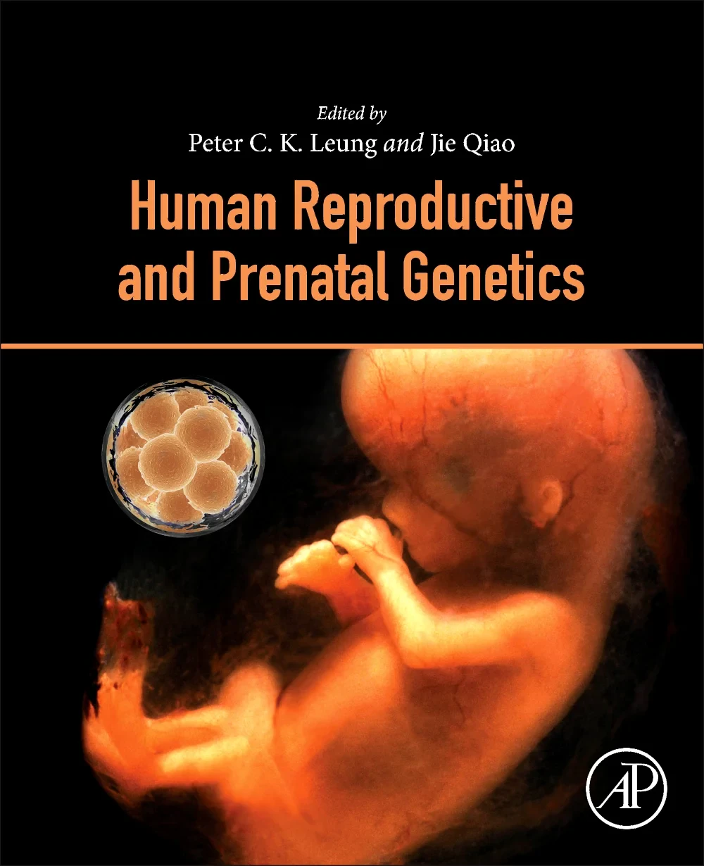 Coperta cărții "Human Reproductive and Prenatal Genetics" de Peter C.K. Leung, Jie Qiao