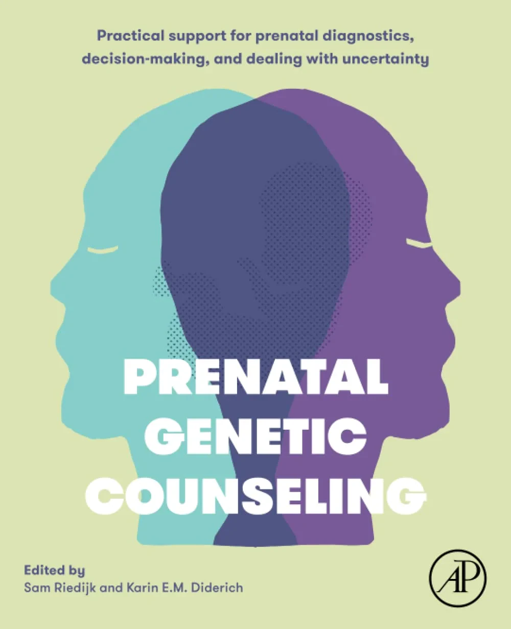 Coperta cărții "Prenatal Genetic Counseling" de Sam Riedijk, Karin E.M. Diderich