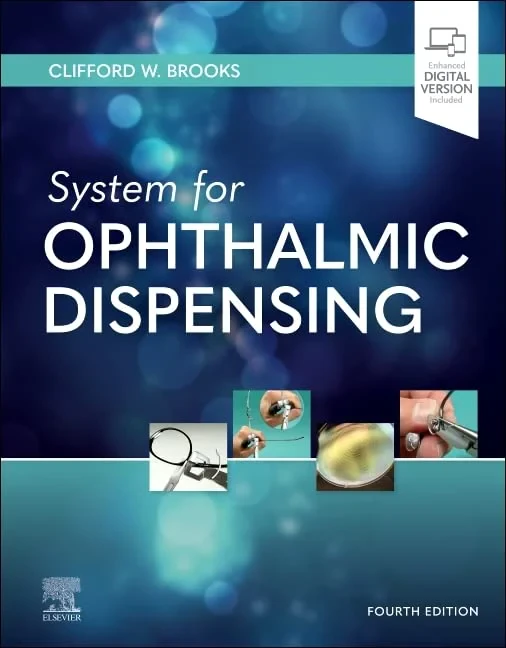Coperta cărții "System for Ophthalmic Dispensing " de Clifford W. Brooks OD