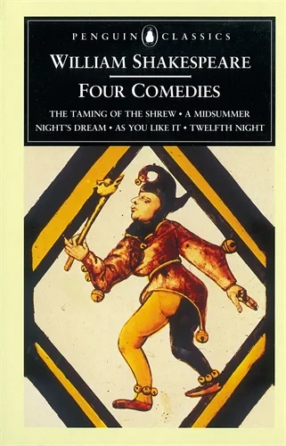 Coperta cărții "Four Comedies" de William Shakespeare