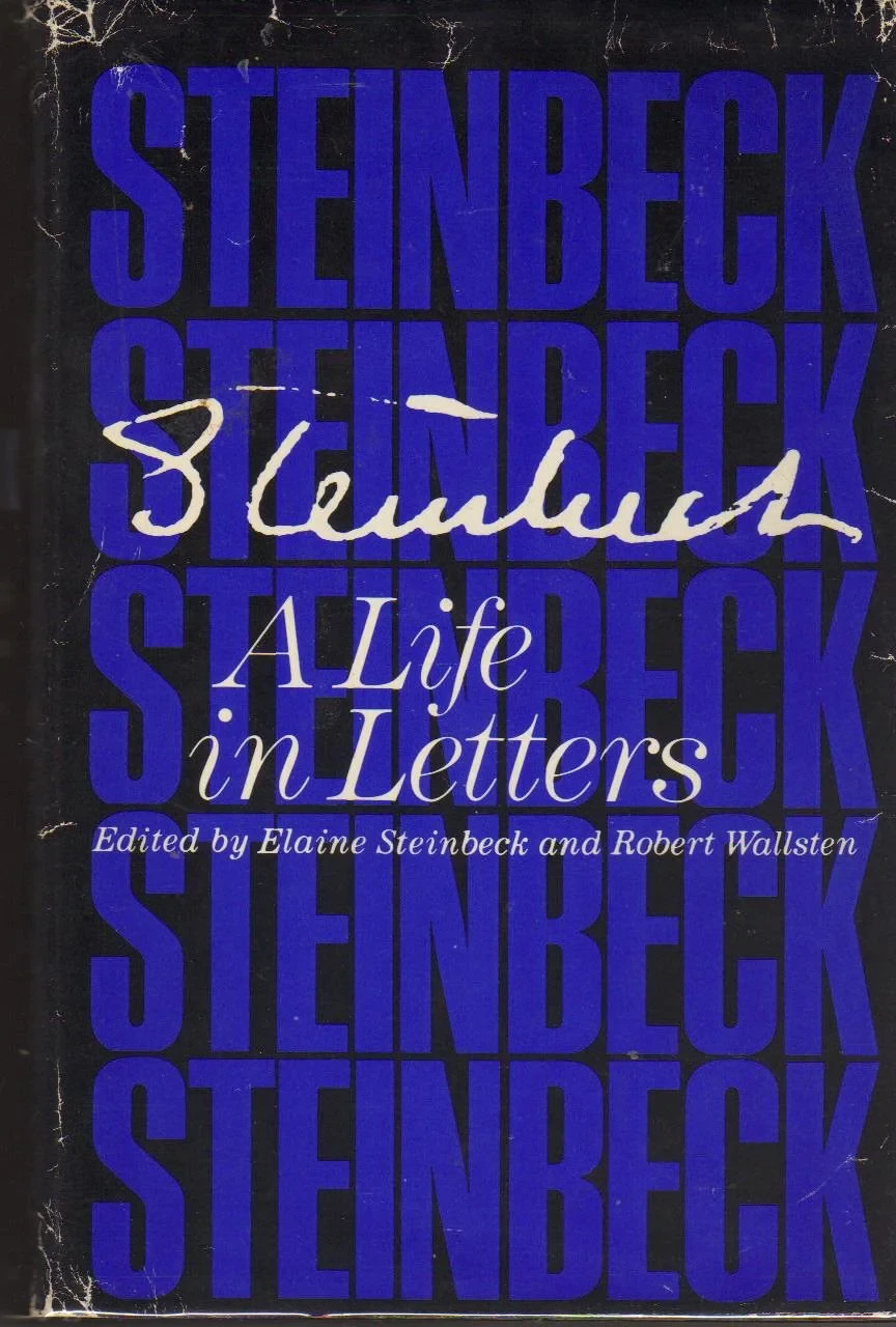 Coperta cărții "Steinbeck: A Life in Letters" de John Steinbeck