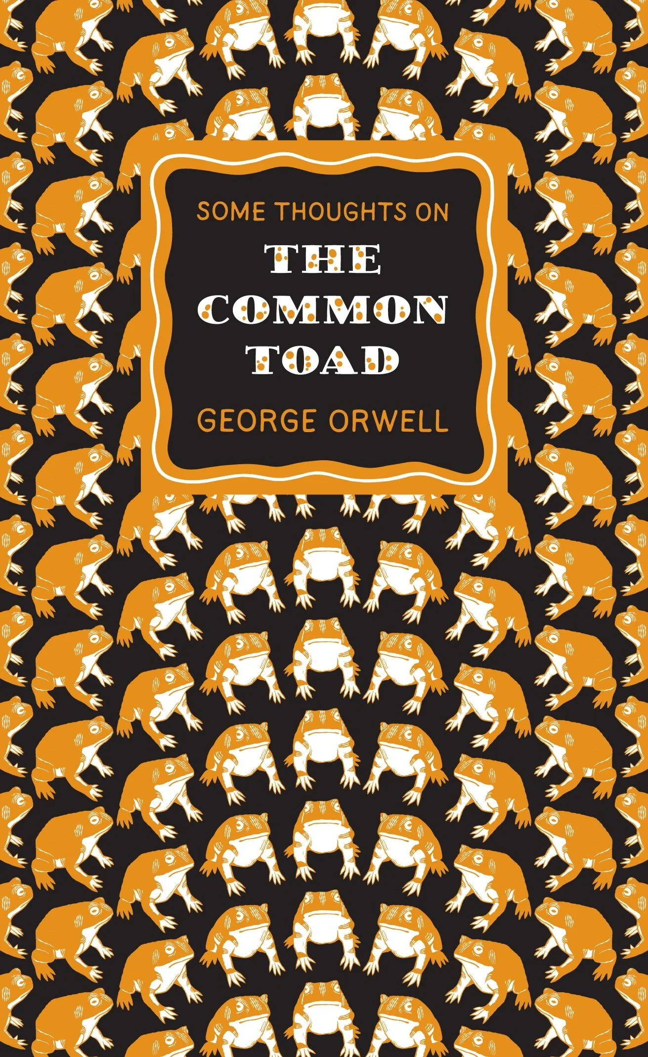 Coperta cărții "Some Thoughts on the Common Toad (Penguin Great Ideas)" de George Orwell
