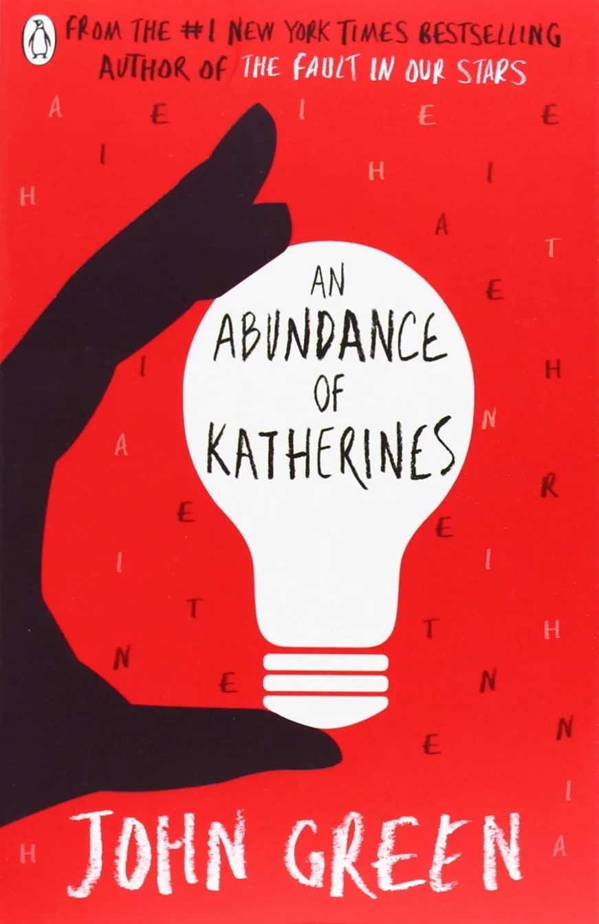 Coperta cărții "An Abundance of Katherines" de John Green