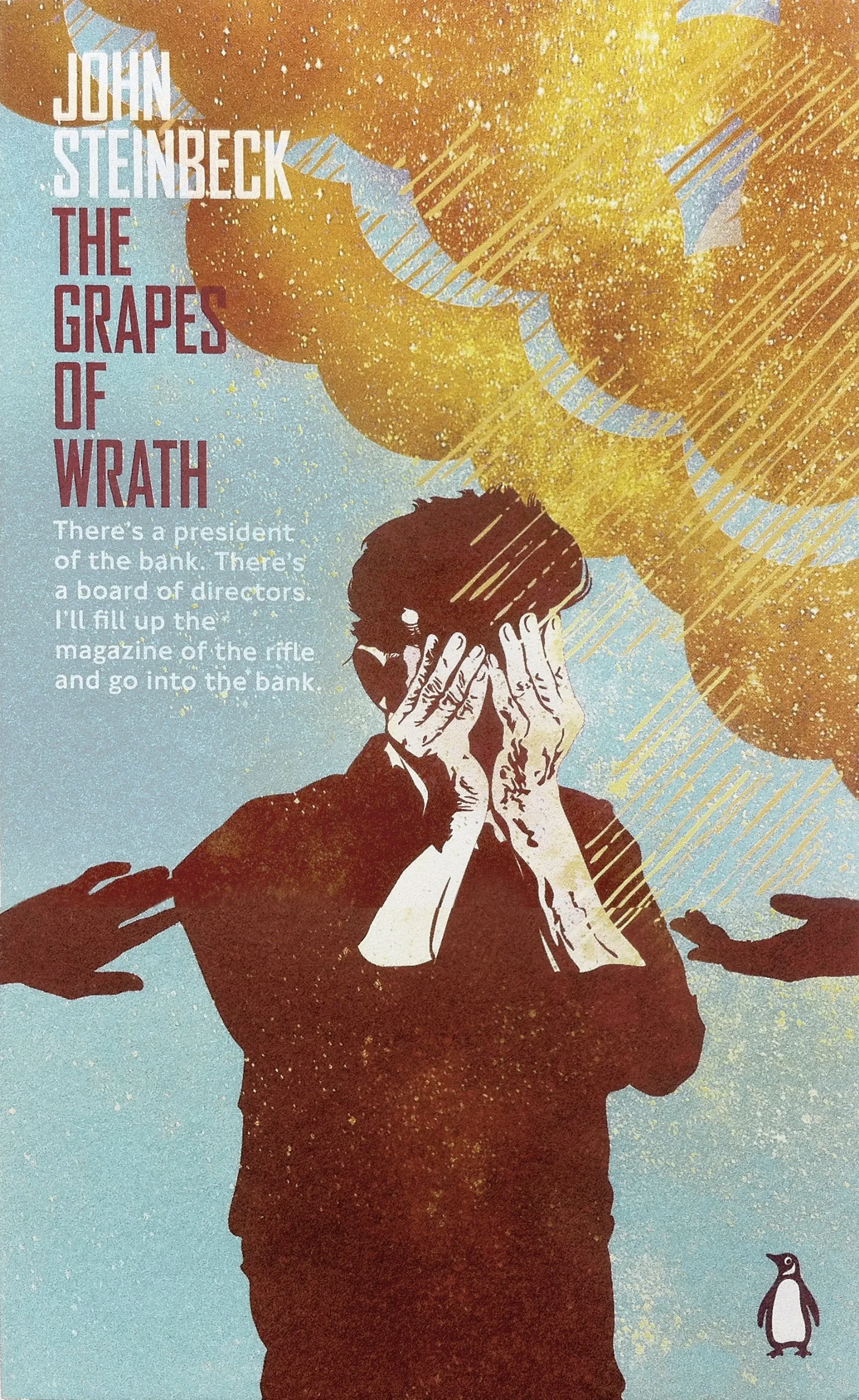 Coperta cărții "The Grapes of Wrath " de John Steinbeck