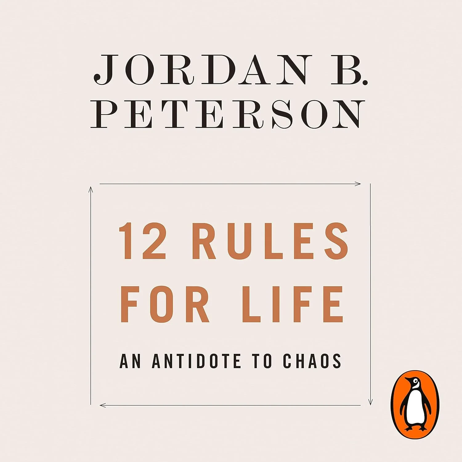 Coperta cărții "12 Rules for Life: An Antidote to Chaos" de Jordan B. Peterson