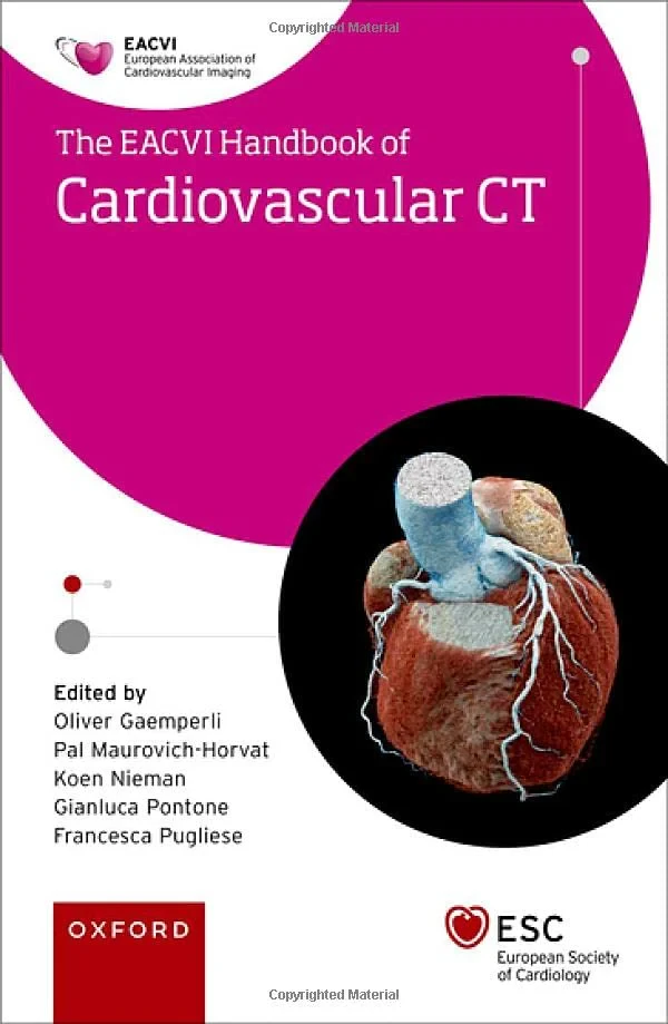 Coperta cărții "EACVI Handbook of Cardiovascular CT" de Oliver Gaemperli