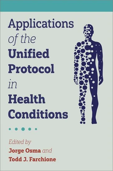 Coperta cărții "Applications of the Unified Protocol in Health Conditions" de Jorge Osma, Todd J. Farchione