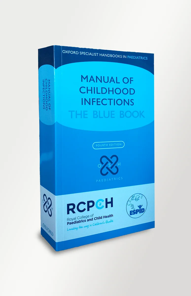 Coperta cărții "Manual of Childhood Infections" de Mike Sharland, Karina Butler, Andrew Cant, Ron Dagan