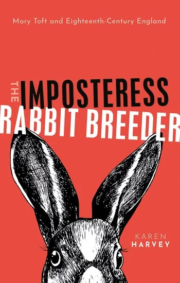 Coperta cărții "The Imposteress Rabbit Breeder" de Harvey, Karen