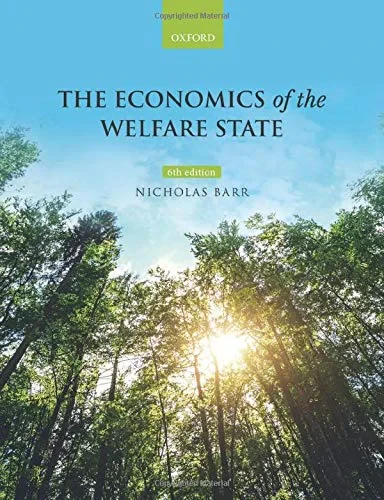 Coperta cărții "Economics of the Welfare State" de Nicholas, Barr