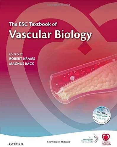 Coperta cărții "The ESC Textbook of Vascular Biology (The European Society of Cardiology Series)" de Robert Krams, Magnus Bäck