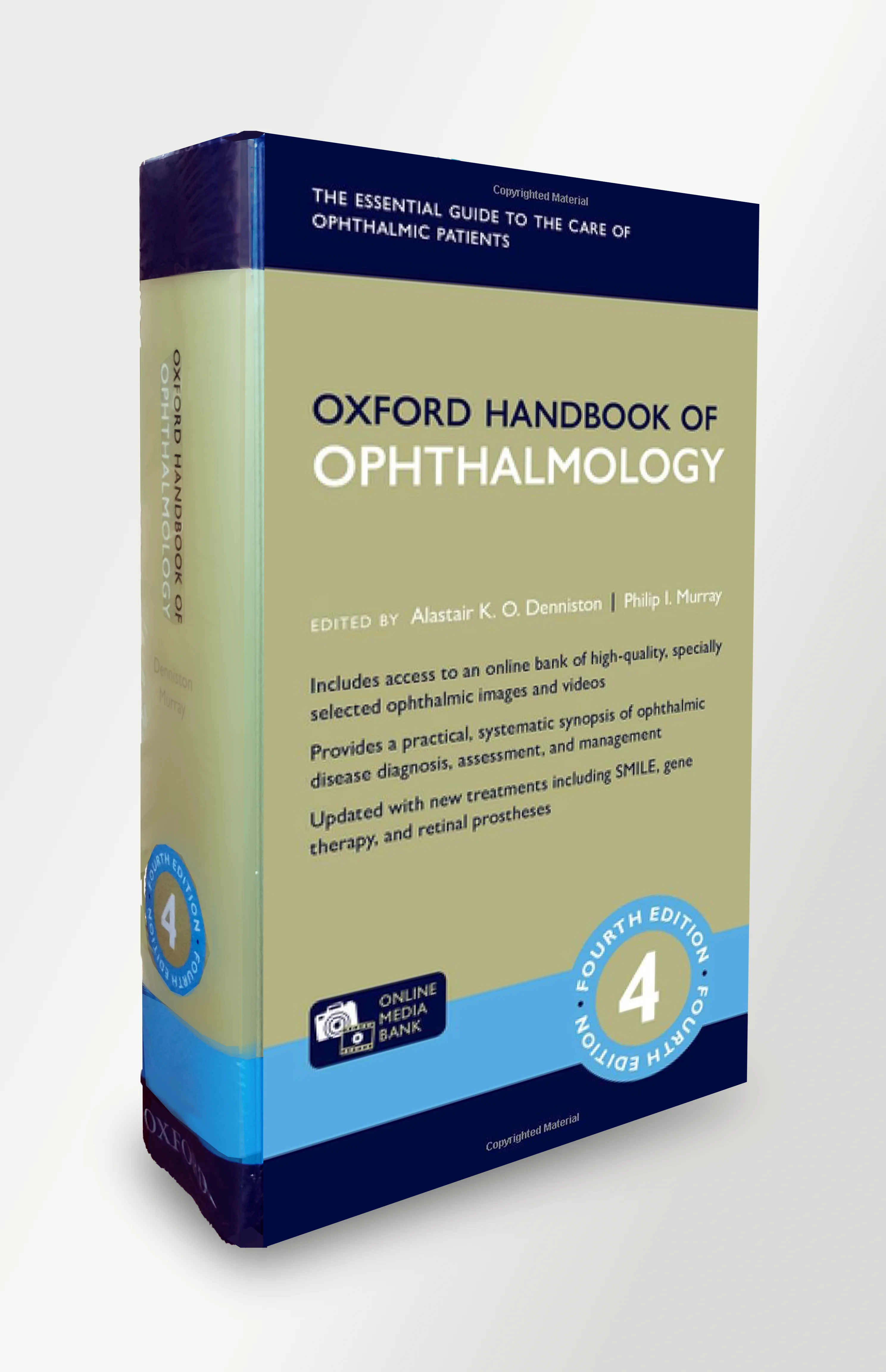 Coperta cărții "Oxford Handbook of Ophthalmology" de Alastair K. O. Denniston, Philip I. Murray