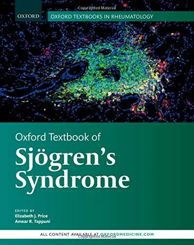 Coperta cărții "Oxford Textbook of Sjögren’s Syndrome (Oxford Textbooks in Rheumatology)" de Elizabeth J Price, Anwar R Tappuni