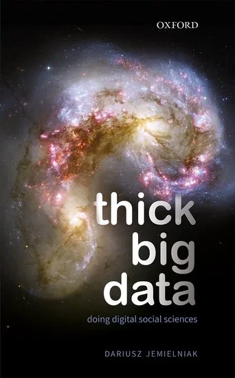 Coperta cărții "Thick Big Data" de Jemielniak, Dariusz